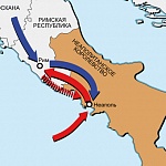 Вторая антифранцузская коалиция 1798–1802 гг. Карта кампании в Центральной Италии в 1798-1799 гг.